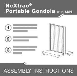 Nextrac Portable Gondola with Skirt Assembly